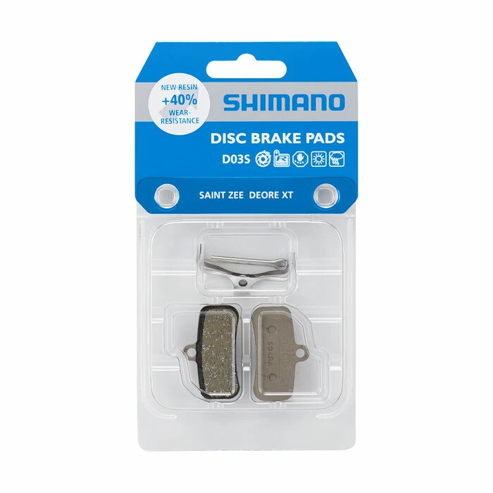 Plaquettes De Frein Shimano Résine D03S