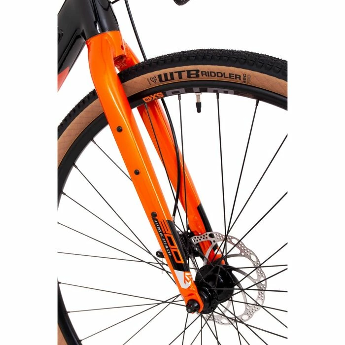 ROCK MACHINE Vélo Gravel RockMachine GravelRide 200 Noir / Gris / Orange – Image 5