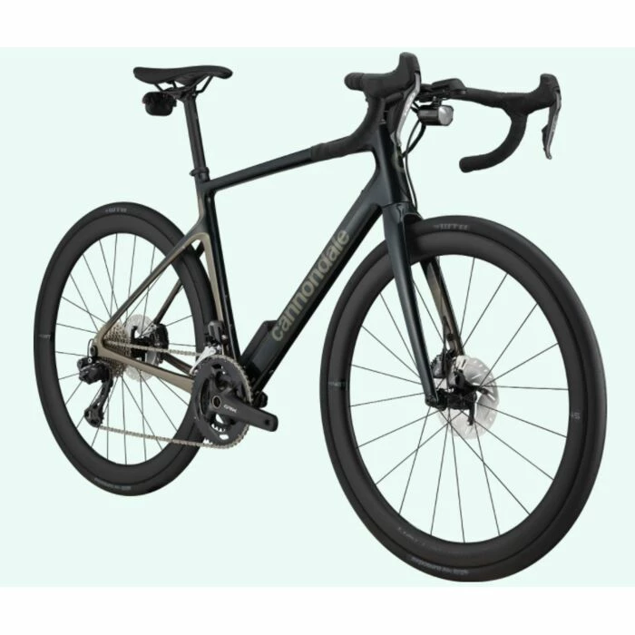 Vélo Gravel Cannondale Synapse Carbon LTD RLE GunMetal Green – Image 2