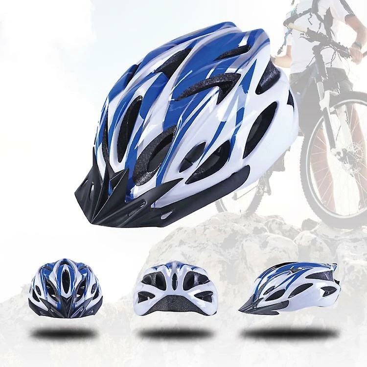 Unbranded Rouge + Noir Casque De Vélo De Montagne Casque De Vélo De Montagne Casque Monobloc – Image 2