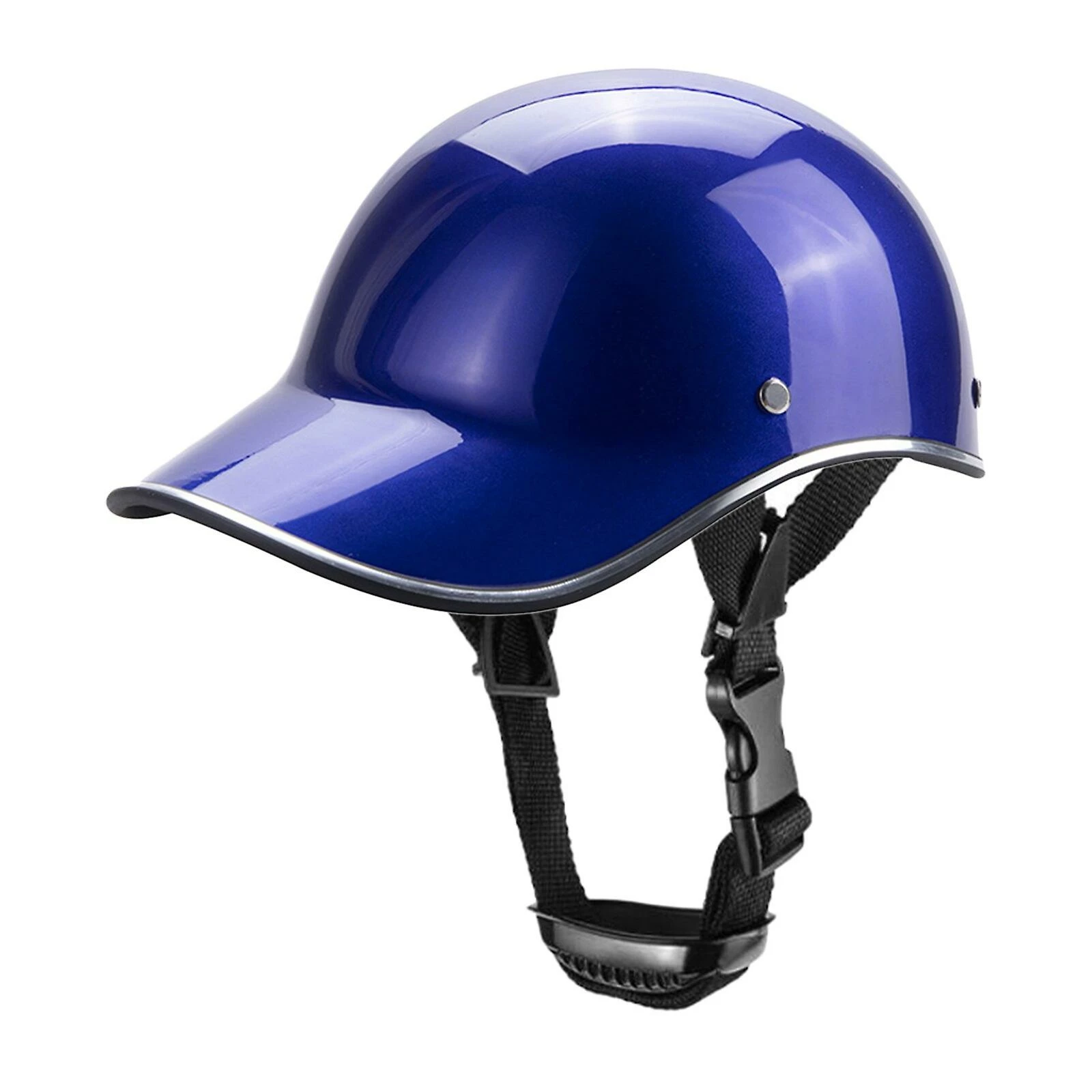 BESTORE Casque Scoop Personnalisé Casque De Sécurité Biker Hat *bleu