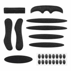 Liuyue Besportble 1 Set Casque Mousses Padding Kit Bike Pads Remplacement Pour Casque De Moto De Vélo (noir)