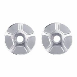Unbranded 2pcs Vélo Vélo Alliage D’Aluminium Casque Cap MTB Vélo Casque Top Cap Cover