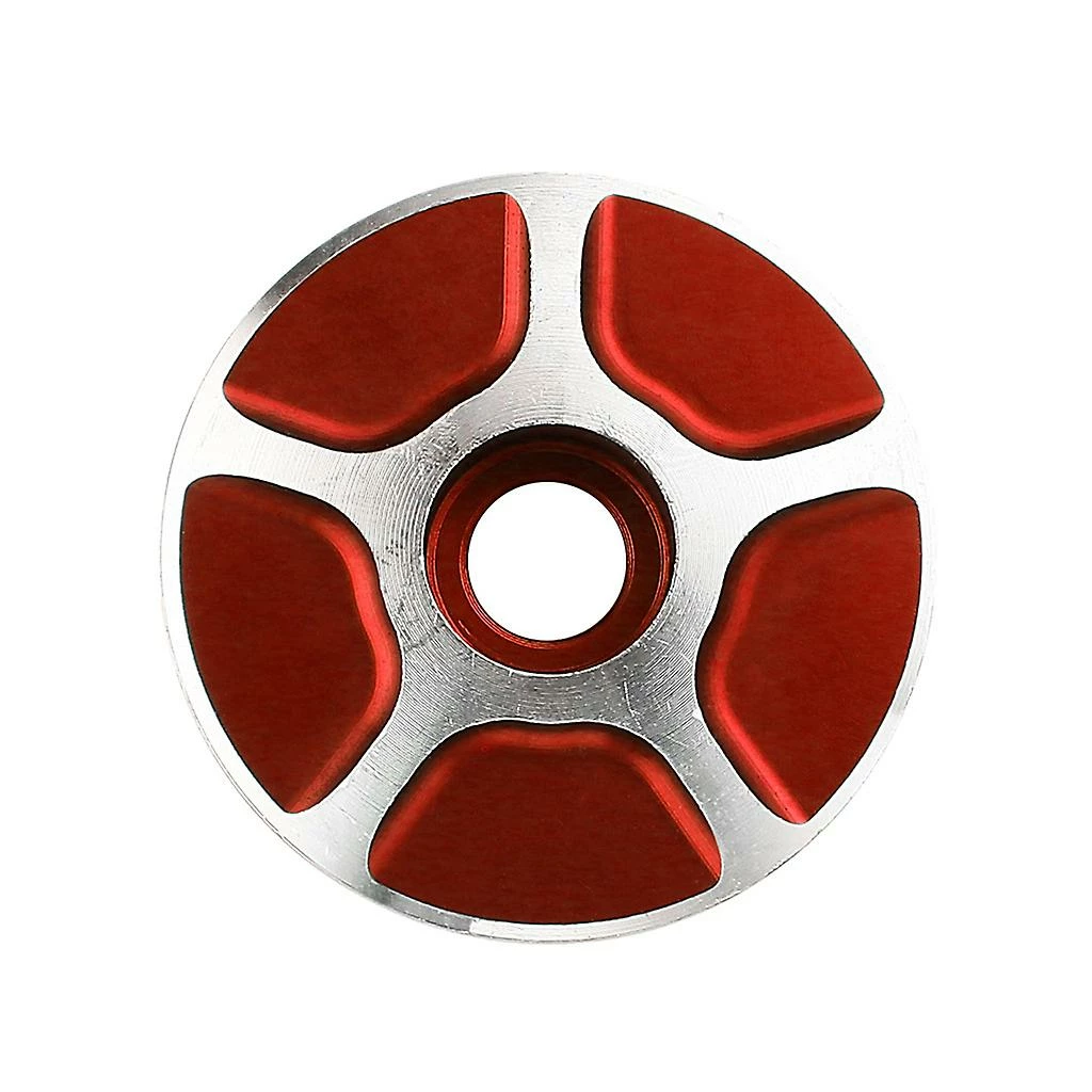 Unbranded 2pcs Vélo Vélo Alliage D’Aluminium Casque Cap MTB Vélo Casque Top Cap Cover – Image 3