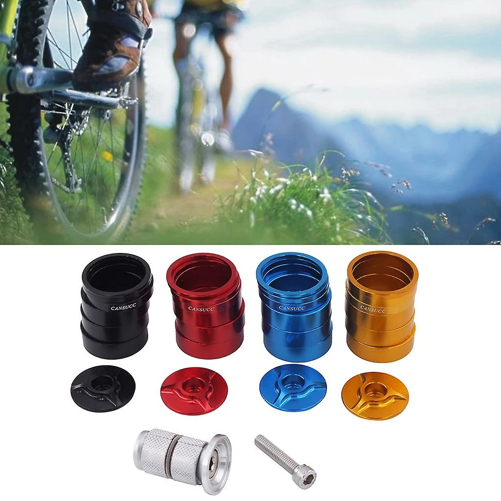 Unbranded 1/8 Pouces D’espacement De Casque W / Tige Top Cap Casque Star Nut – Image 2