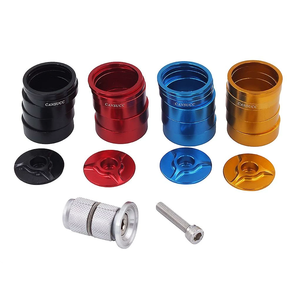 Unbranded 1/8 Pouces D’espacement De Casque W / Tige Top Cap Casque Star Nut – Image 4