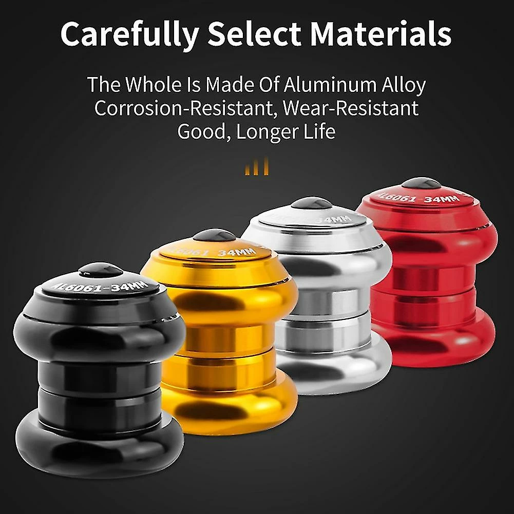 Unbranded Muqzi 1 1/8 « Casque Compatible Avec Tube Droit Non Fileté De 28,6 Mm, Argent – Image 4