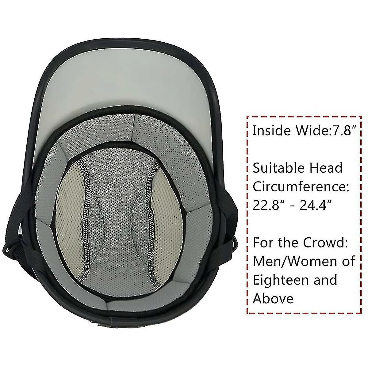 Unbranded Casque De Vélo Adultes Cyclisme Vélo Baseball Casque Sécurité Style Urbain Casque De Vélo Réglable Mountain Road VTT Pour Hommes Femmes Adolescent – Image 3