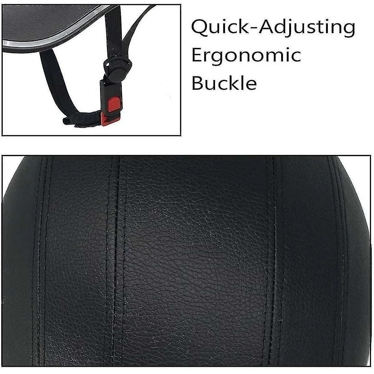 Unbranded Casque De Vélo Adultes Cyclisme Vélo Baseball Casque Sécurité Style Urbain Casque De Vélo Réglable Mountain Road VTT Pour Hommes Femmes Adolescent – Image 4