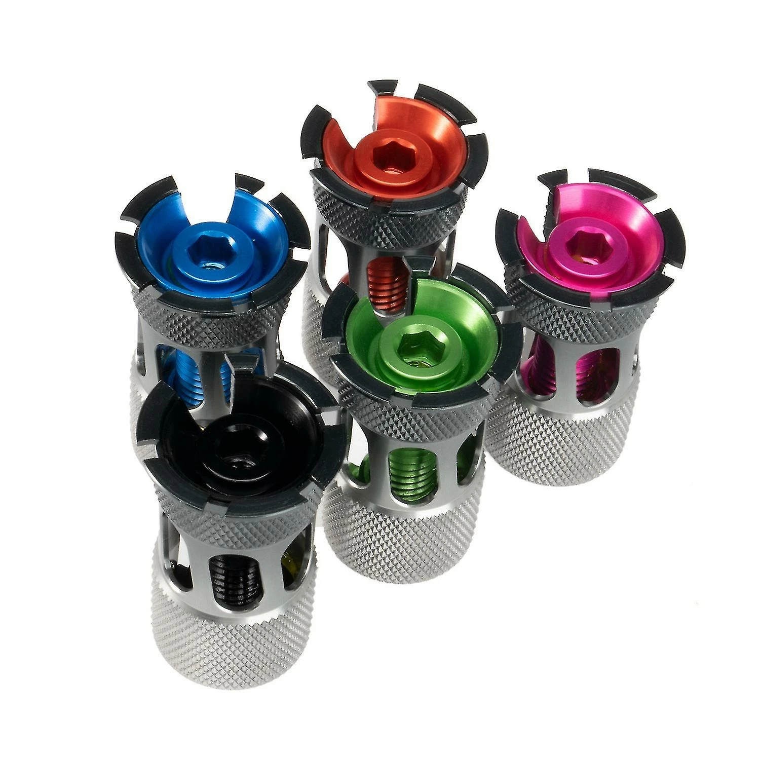 Unbranded Vélo Fourche Avant Casque De Levage Noyau Pour 28.6mm Pièces De Vélo, Orange – Image 5