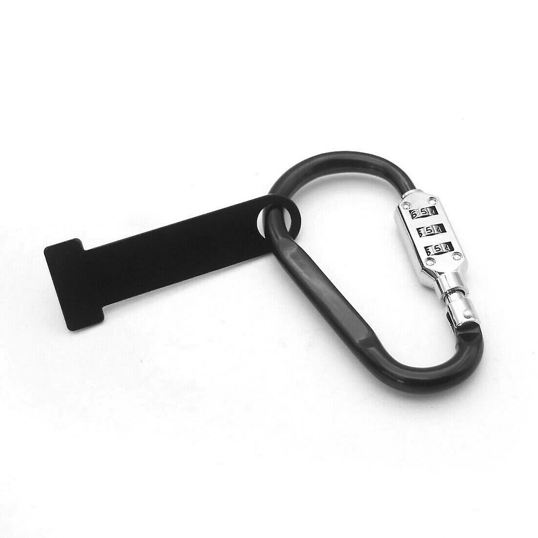 Unbranded Verrouillage De Casque De Moto Antivol Open Face Helmet Lock Fastener + T-bar Pour Moto De Course Bike – Image 5