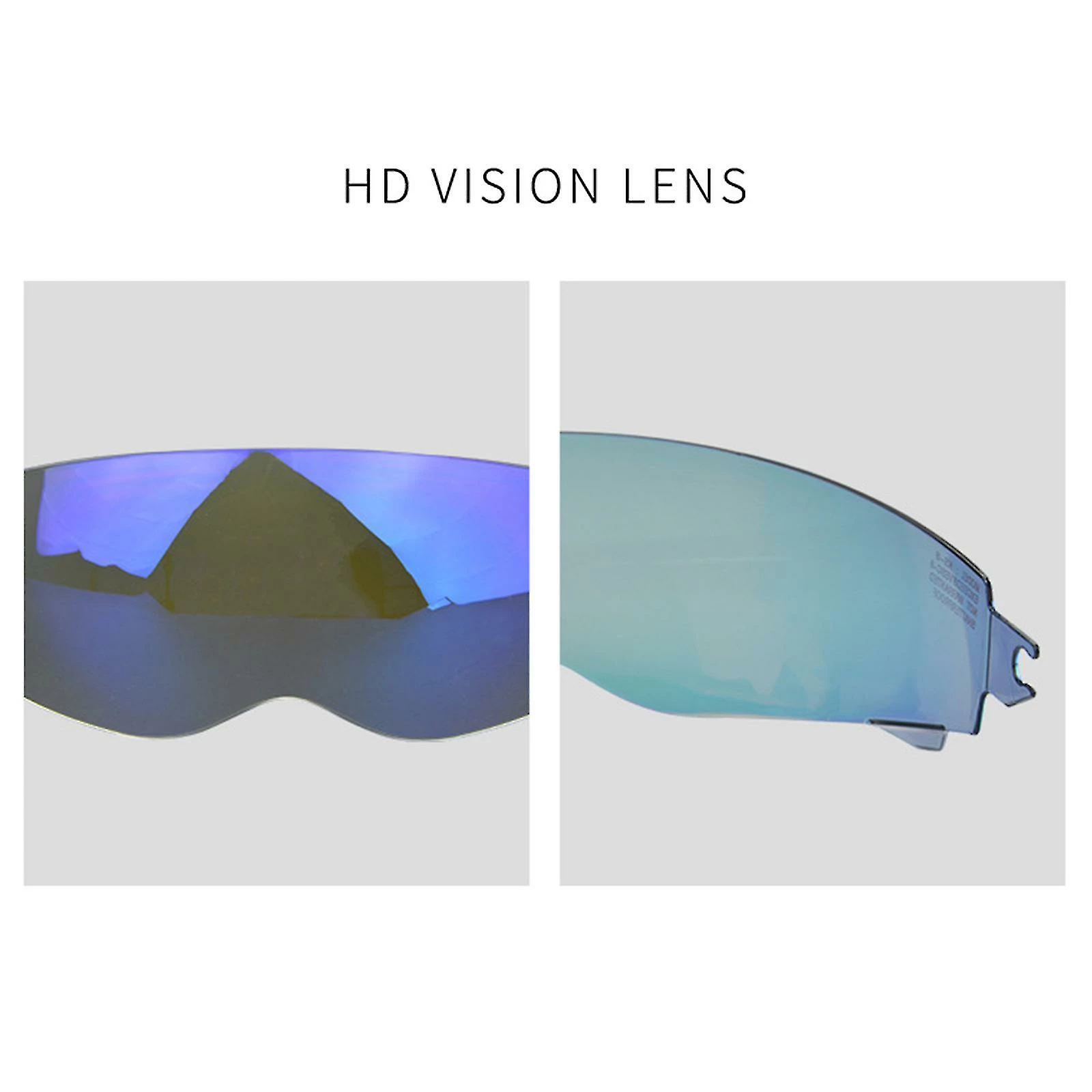 Boom Visière De Casque Pour Scorpion Combat / Covert-x Anti-scratch Shield Casque Lentille Transparent Rouge – Image 5