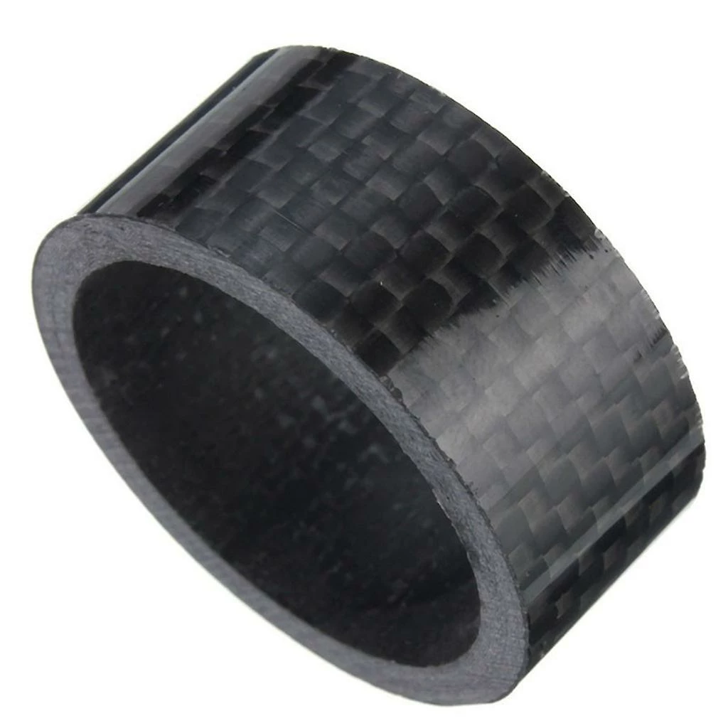 Unbrand 5x Vélo Fibre De Carbone Casque Fourche Espaceur Anneau De Vélo Joint Front Fourche Laveuse – Image 4