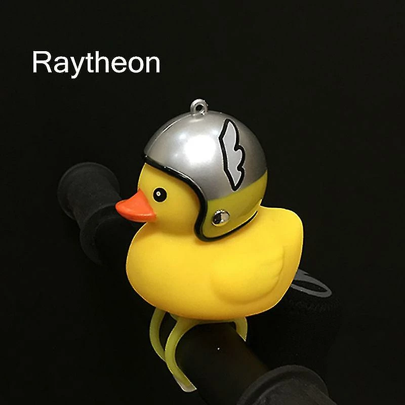 Unbranded VTT Vélo De Route Cloche Petit Canard Jaune Avec Casque Klaxon Pour Enfants, Vélo Guidon Accessoires Adultes Jouets Enfants – Image 3