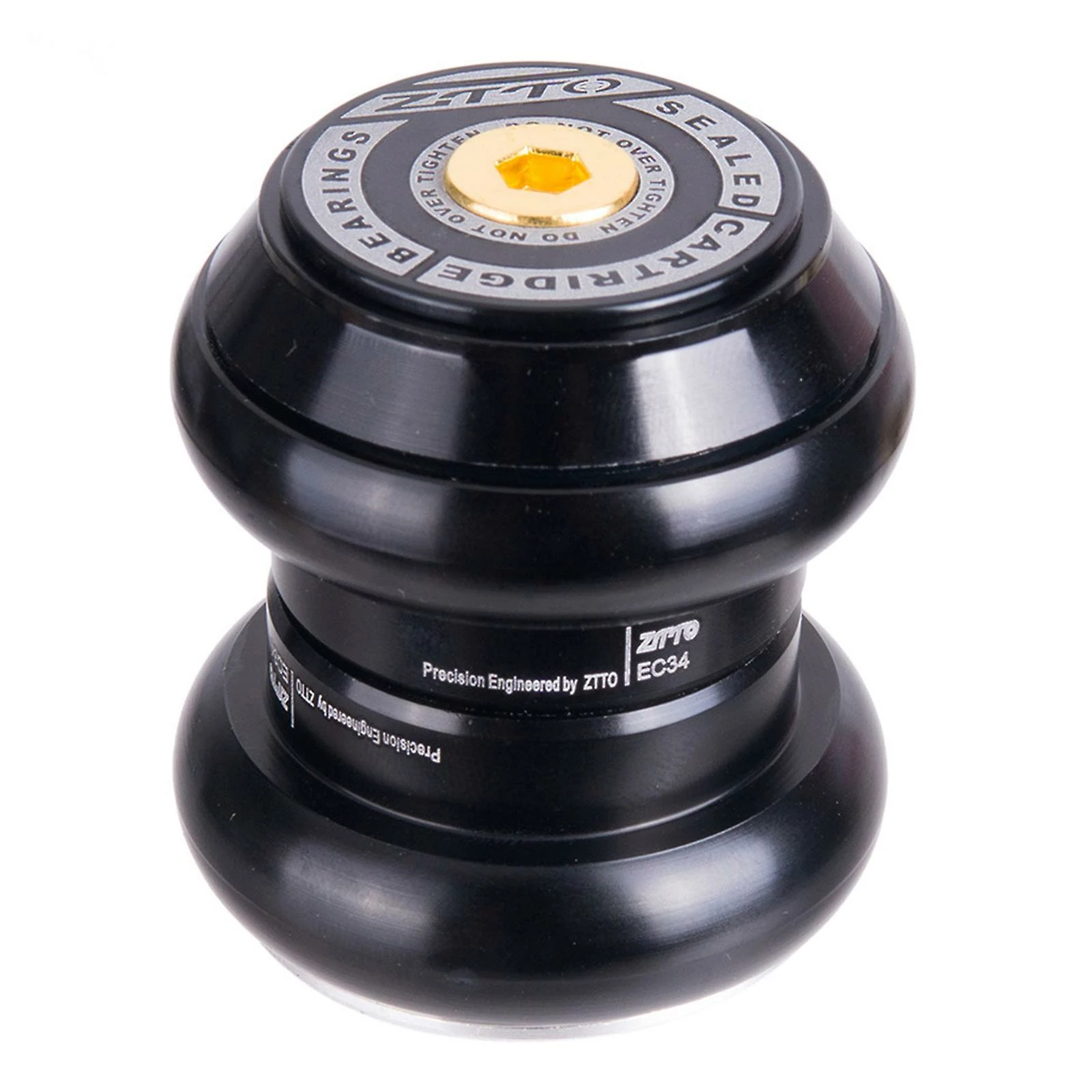 Unbrand Road Mtb Bike Casque 34mm Ec34 CNC 1 1/8 28.6 Straight Tube Fork Internal