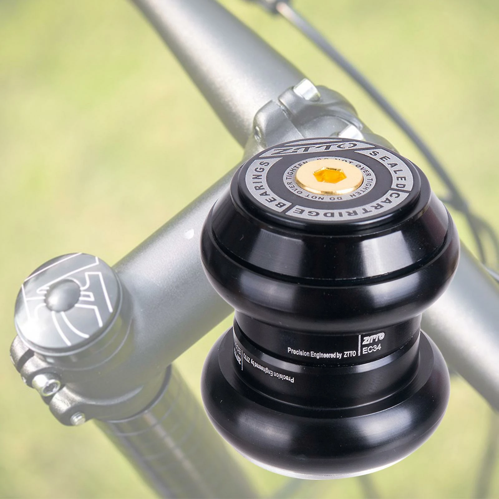 Unbrand Road Mtb Bike Casque 34mm Ec34 CNC 1 1/8 28.6 Straight Tube Fork Internal – Image 2