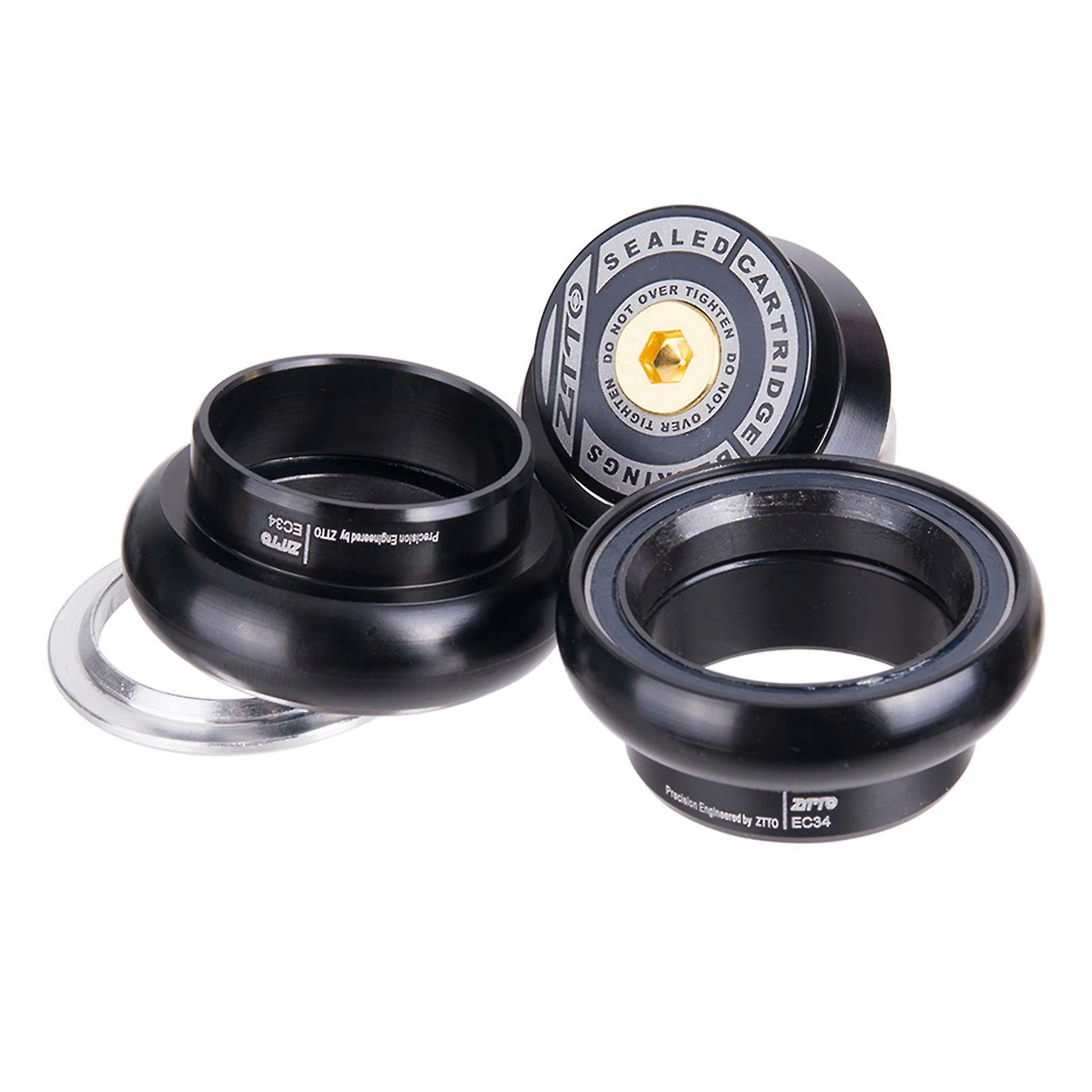 Unbrand Road Mtb Bike Casque 34mm Ec34 CNC 1 1/8 28.6 Straight Tube Fork Internal – Image 5