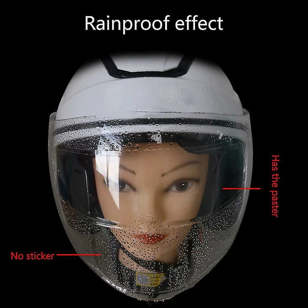 Unbranded Casque Universel Clear Anti-fog Casque De Moto Lentille Films Résistants Au Brouillard – Image 4