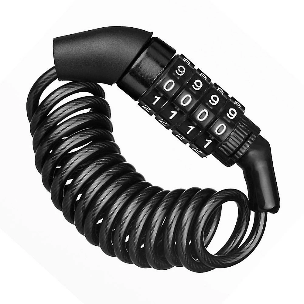 Unbranded Vélo / Scooter / Casque Et Verrouillage De Coussin De Vélo Avec Code Intelligent à 4 Chiffres