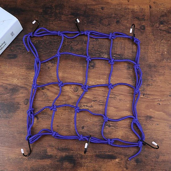 Toyvian 1pc Casque Durable Net Couverture De Vélo Bande En Caoutchouc Élastique Sac à Bagages Couverture De Bagages Pour Camion De Moto – Image 3