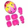 Unbranded 3-6 Ans Casque Pour Enfants Vélo 7pcs / Ensemble Ultralight Children's Protective Girls Cycling Riding Helmet
