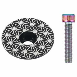 Unbranded Housse De Capuchon De Vélo De Montagne Et Vis 1 1/8 Pouces Casque De Vélo Top Cap & Bolt