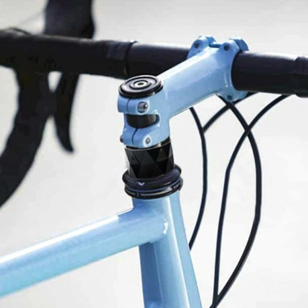 Unbranded 5pcs Fibre De Carbone Bicyclettes Casque Entretoises Set Threadless Bike Front Stem Fork – Image 4