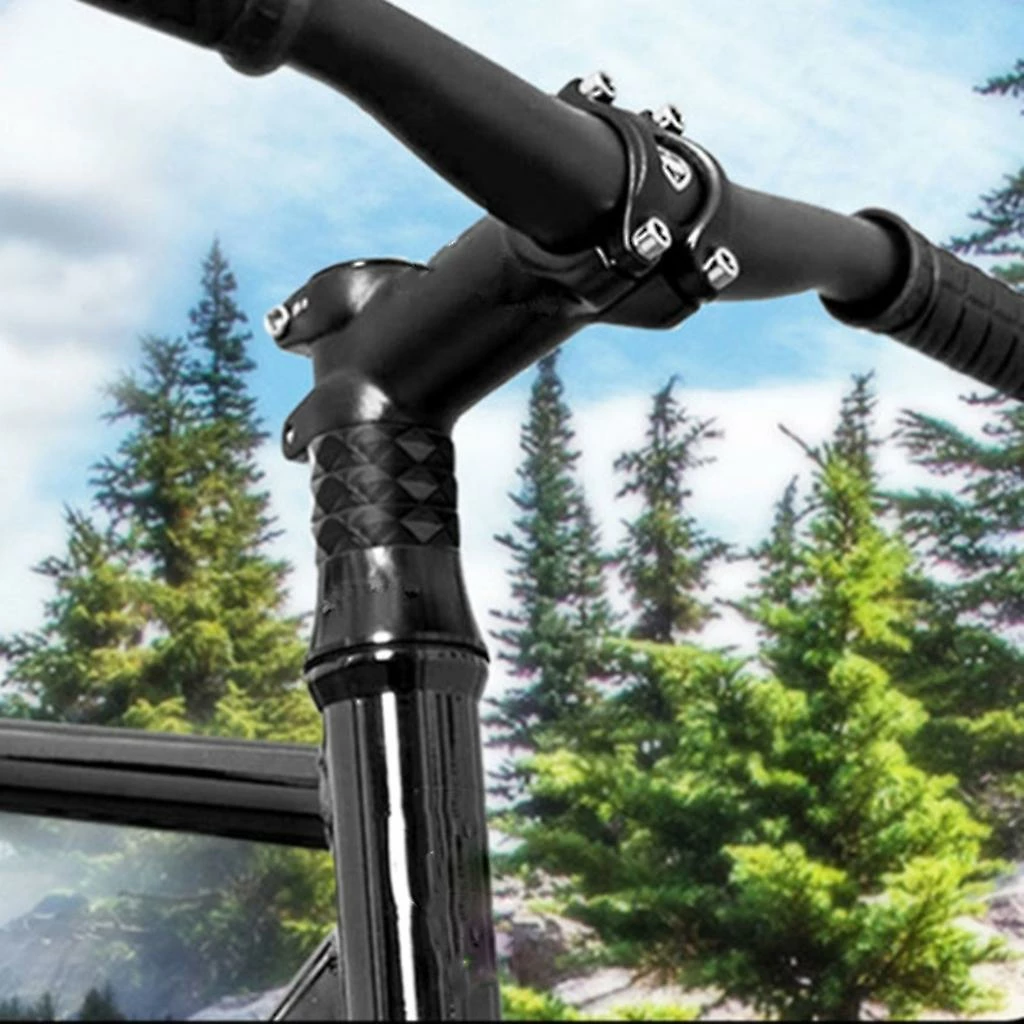 Unbranded 5pcs Fibre De Carbone Bicyclettes Casque Entretoises Set Threadless Bike Front Stem Fork – Image 5