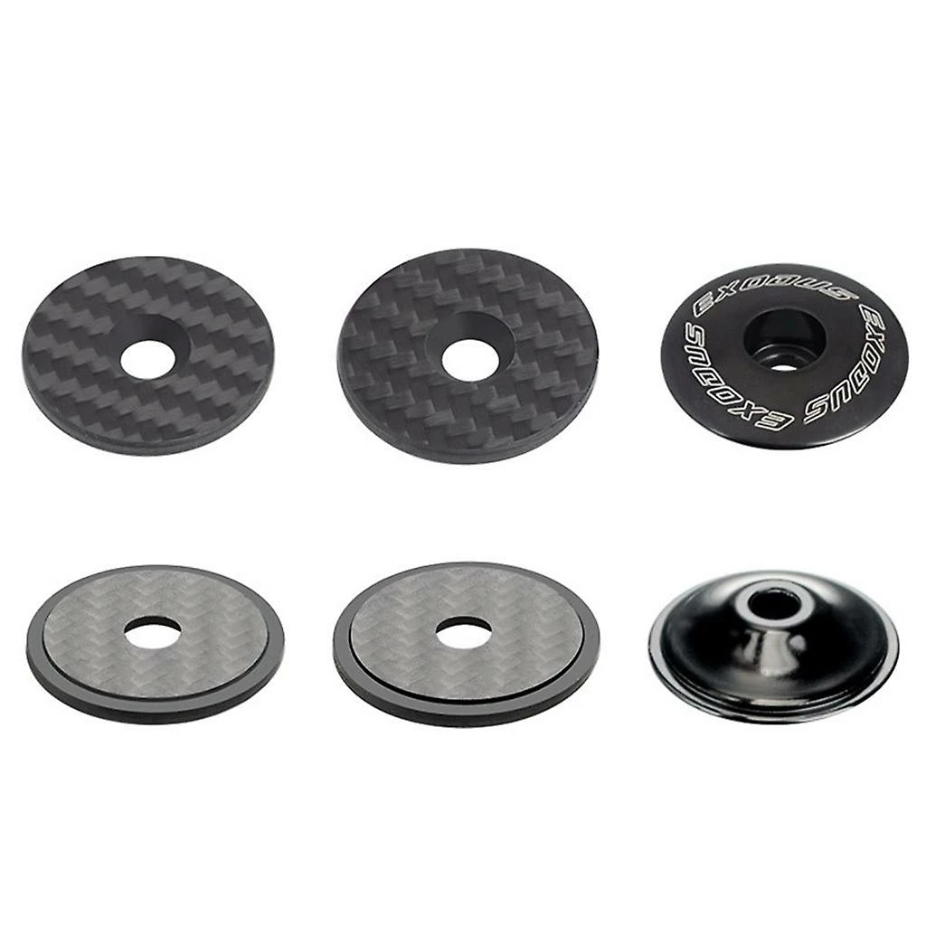 Unbranded Casque De Vélo Top Cap 28.6mm 1-1 / 8 Pouces Steerer Fork Tube Casque Cap Couvercle – Image 5