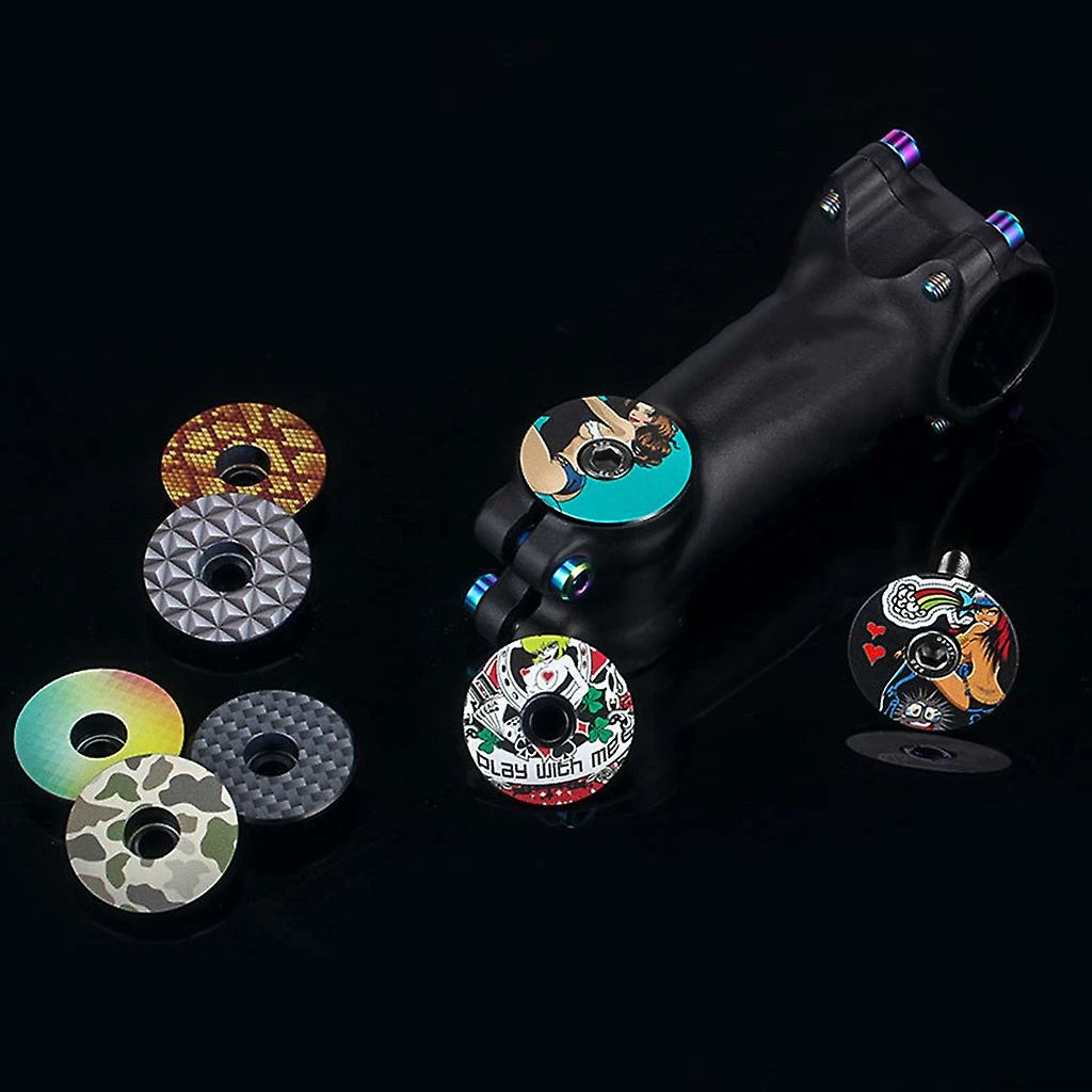 Unbranded MTB Road Bicycle Headset Top Cover Avec Boulons, Casque De Vélo Top Cover – Image 2