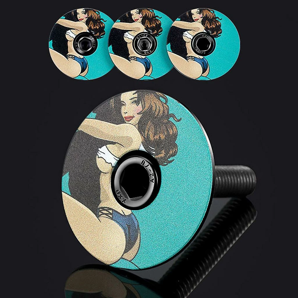 Unbranded MTB Road Bicycle Headset Top Cover Avec Boulons, Casque De Vélo Top Cover – Image 4