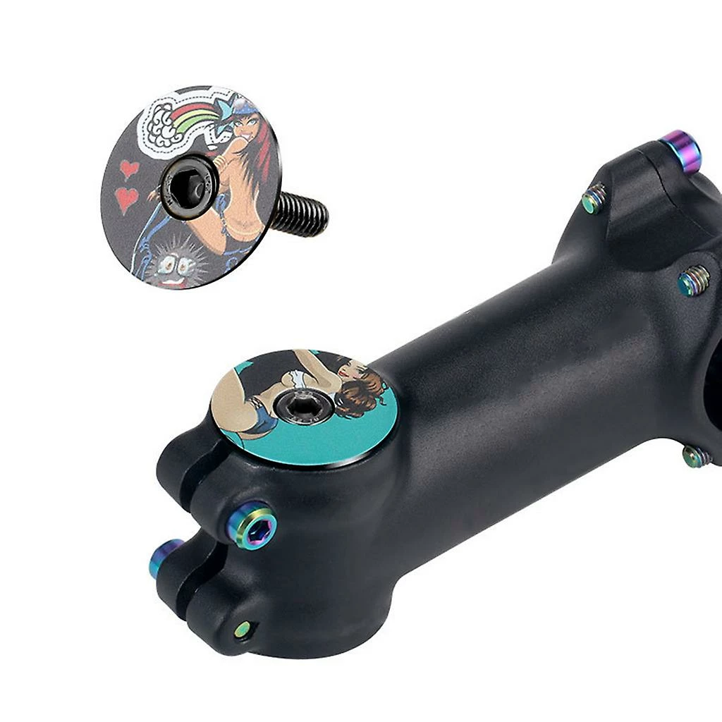 Unbranded MTB Road Bicycle Headset Top Cover Avec Boulons, Casque De Vélo Top Cover – Image 5