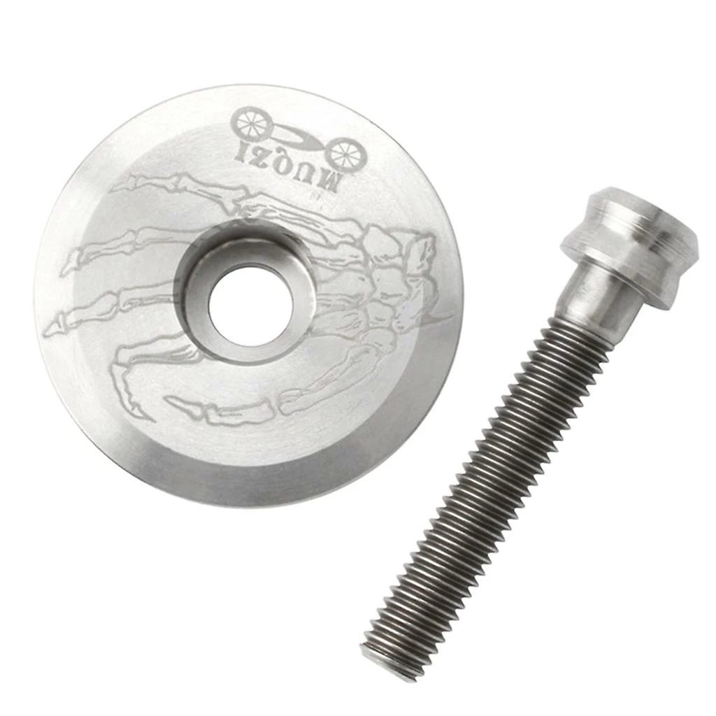 Unbranded MTB Road Bicycle Headset Top Cover Avec Boulons, Casque De Vélo Top Cover