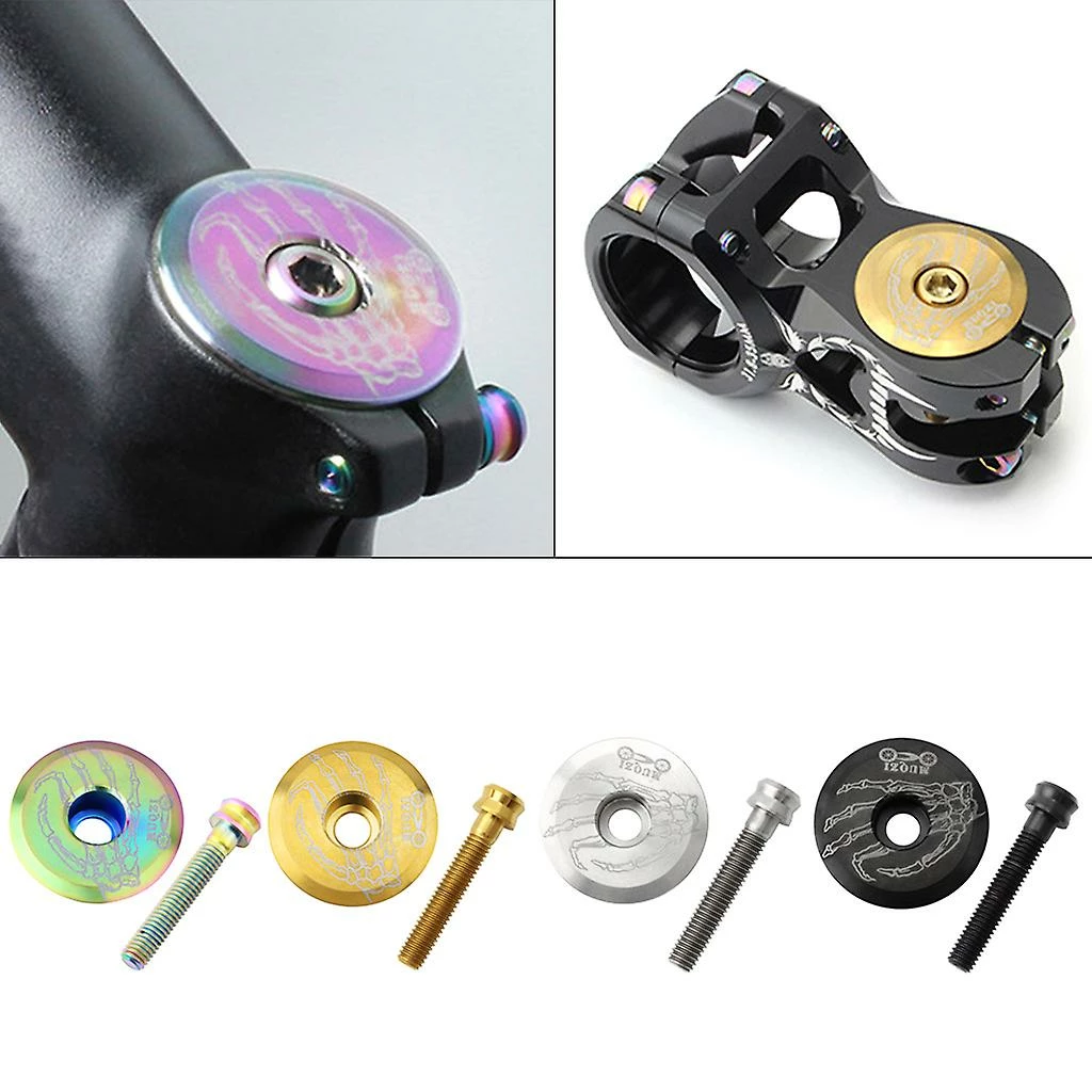 Unbranded MTB Road Bicycle Headset Top Cover Avec Boulons, Casque De Vélo Top Cover – Image 2