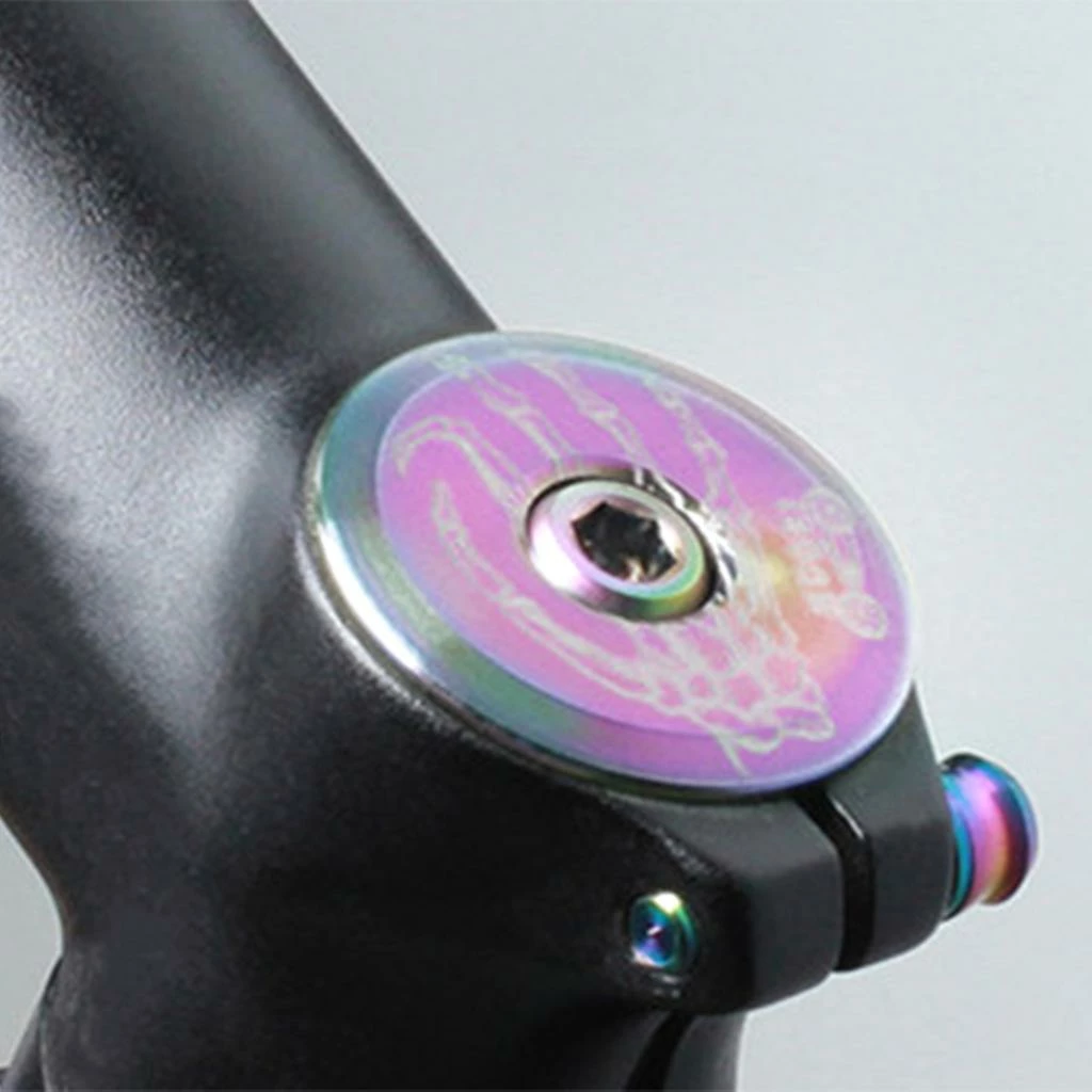 Unbranded MTB Road Bicycle Headset Top Cover Avec Boulons, Casque De Vélo Top Cover – Image 5