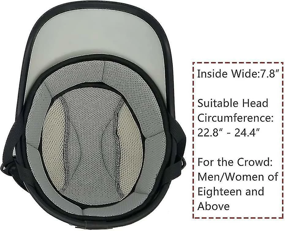 Unbranded Casque De Vélo Adultes-cyclisme-vélo Baseball-casque - Sécurité Style Urbain Réglable Adultes Casque De Vélo Mountain Road VTT Pour Hommes Femmes Adolescent – Image 3