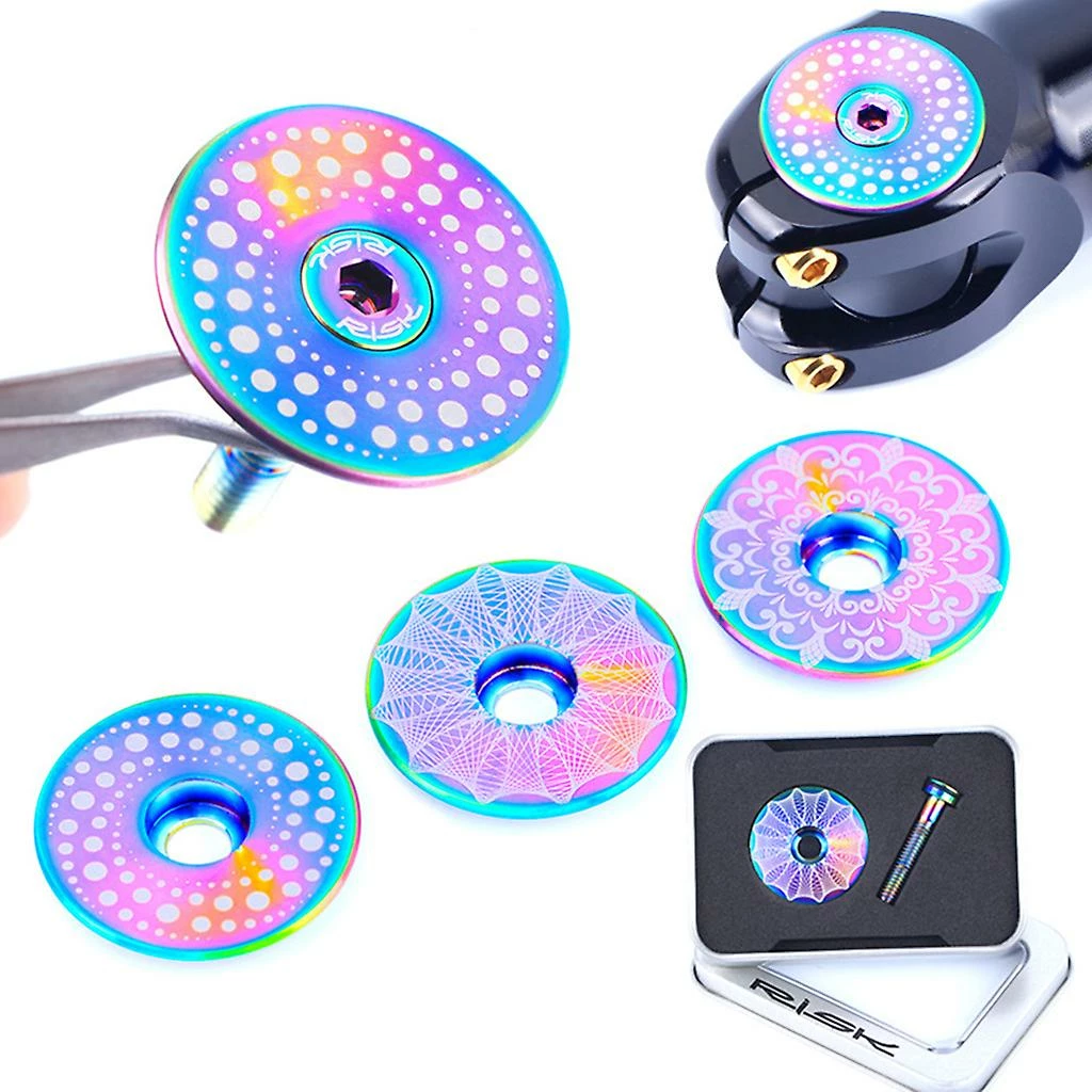 Unbranded Léger Pour Casquette De Vélo En Alliage De Titane + M6 * 30mm Casque De Vélo Tige Bolt Casque Vis Bicycle Parties – Image 2