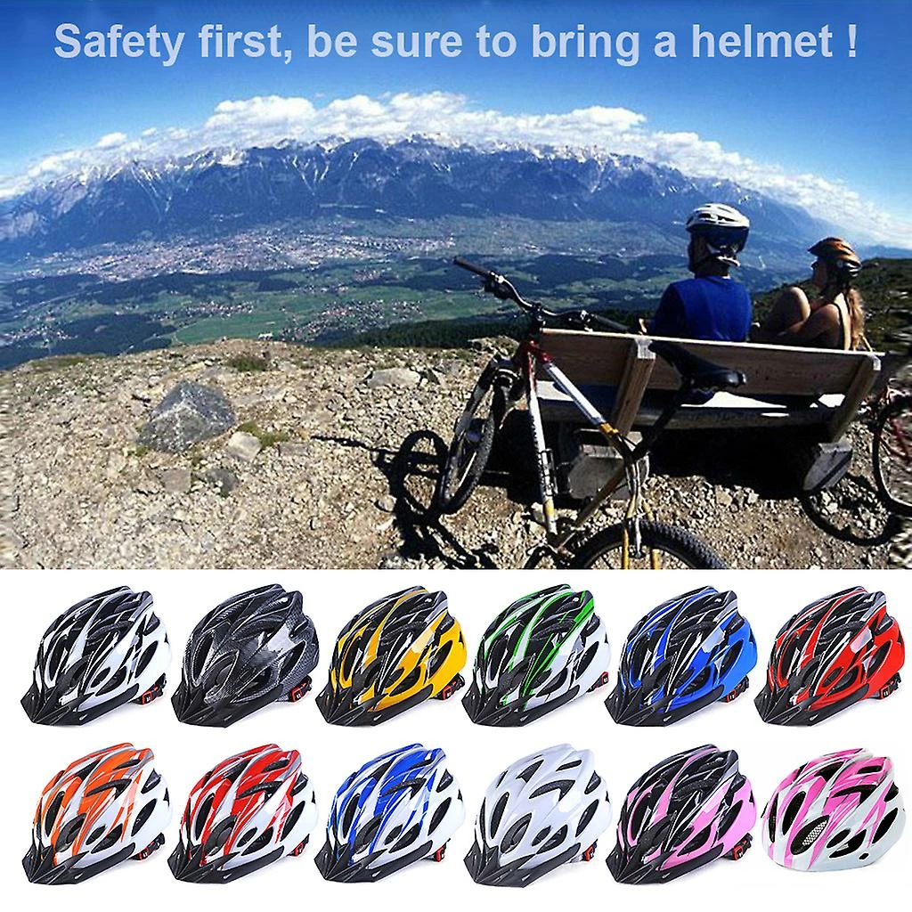 Unbranded Casque De Vélo De Cyclisme Adulte Amélioré Pour La Sécurité Des Femmes Pour Hommes Pour La Protection – Image 5