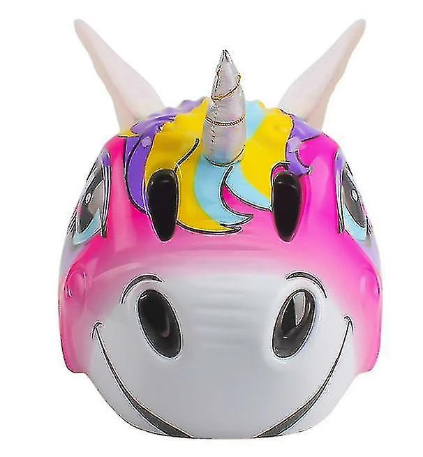 Unbranded Casque De Tout-petit Casque De Vélo Licorne Pour Filles Avec Feu Arrière – Image 4