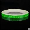 Alisili 1cm * 8m Autocollants De Vélo Ruban Réfléchissant Fluorescent VTT Vélo Bandes De Vélo Cyclisme Bandes De VTT Pour Casque De Vélo Moto Scooter