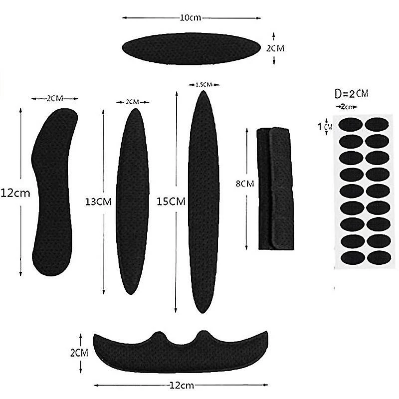 Unbranded Casque De Cyclisme Pads Scellé Éponge Casque De Vélo Of Inner Pads Protection Casque Rembourrage Vélo Helme – Image 2