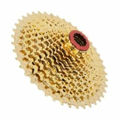 Alomejor Volant D'inertie à Cassette BOLANY VTT 11 Vitesses Roue Libre Vélo 11-42 T Cassette Volant Remplacement Or - Avis / Test