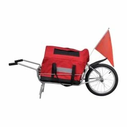 CIKONIELF Remorque De Vélo à Une Roue Avec Sac De Rangement - Avis / Test