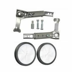 HOME TRAINER Roue De Soutien De Vélo 1 Ensemble De Roue Latérale Auxiliaire Dapprentissage De Vélo De Style-Silver2 - Avis / Test