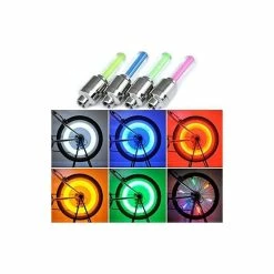 Lot De 8 Bouchons De Valve LED Lumineux Pour Roue De Vélo - Avis / Test
