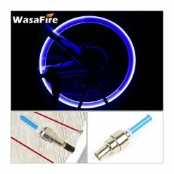 Mini Lumières LED De Vélo, Néon, Buse De Roue De Pneu De Vtt, Noyau De Valve, Bâton Lumineux, Vente En Gros, 100 Pi Bleu -W - Avis / Test