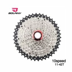 Pièce Détachée,Bolany 10 Vitesses Cassette Vtt 10V 11 42T VTT Roue Libre Large Ratio Ultraléger 500g Vélo Volant - Type Si - Avis / Test
