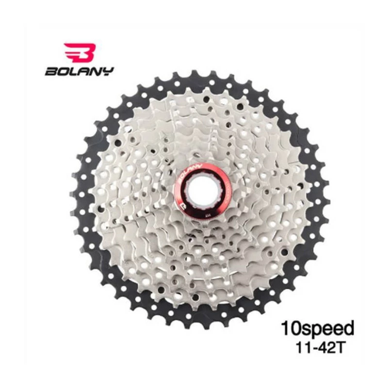 Pièce Détachée,Bolany 10 Vitesses Cassette Vtt 10V 11 42T VTT Roue Libre Large Ratio Ultraléger 500g Vélo Volant - Type Si - Avis / Test