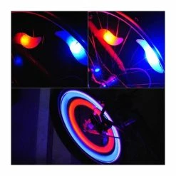 Roue à Vélo Parlait Des Lumières De La Roue De Vélo De Bicyclette TIRE LED LED Lumières Lampes De Bicyclettes LED De Bic V - Avis / Test