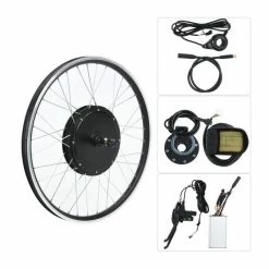 Sonew Kit De Conversion De Vélo électrique Kit De Conversion Ebike De Roue D'instrument D'affichage KT-LCD5 De 48 V 500 W 26 - Avis / Test